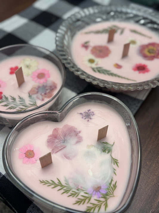 Love in Bloom Candle
