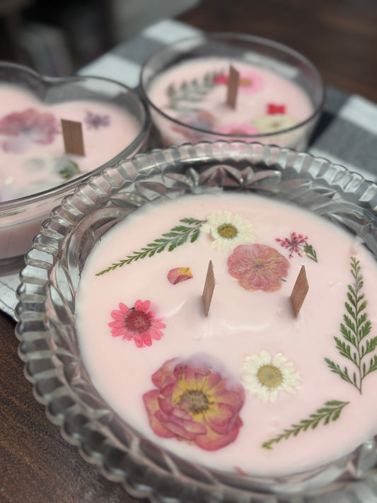 Love in Bloom Candle